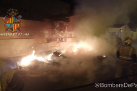  Onada de vandalisme contra els contenidors de fems a Palma