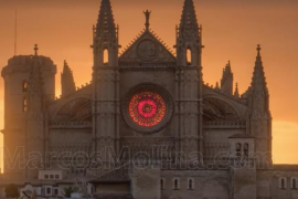 [VÍDEO] El ‘Timelapse’ més viral del rosetó de La Seu de Mallorca