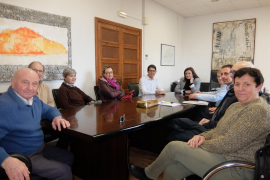 Garrido visita Santanyí per analitzar l'estat de la ronda de l'Alqueria Blanca 