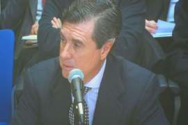 Matas durant la declaració d'aquest dijous en la quarta jornada del judici del cas Nóos.