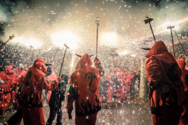 Més de 500 persones participaran en el correfoc de les festes de Sant Sebastià a Palma