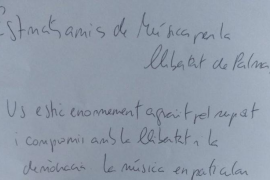 Cuixart, a Música per la Llibertat de Palma: «La cultura és el millor antídot contra el totalitarisme»