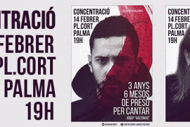 Convoquen una concentració a Palma per demanar l'absolució de Valtonyc