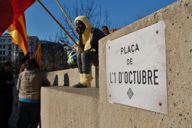 Girona aprova canviar el nom de la ‘plaça Constitució’ per 'plaça de l'1 d'octubre’