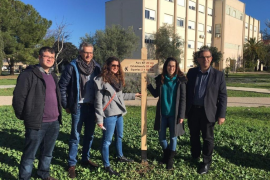 Posen en marxa la senyalització del camí que va de la UIB a Esporles 