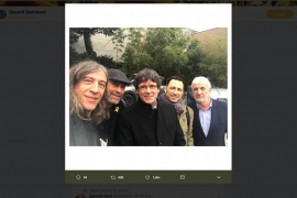 Gerard Quintana es reuneix amb Puigdemont i assegura que «en 10 dies tendrem govern»
