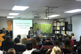 La conferència inagural, “Aprendre i ensenyar llengua a l’època d’Internet”, ha estat a càrrec de Daniel Cassany. 