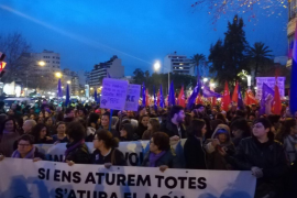 El Govern qualifica d'«històrica» la mobilització feminista d'aquest #8M