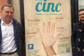 Comença la campanya ‘Aparca per cinc motius’ a Palma