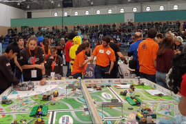 L'IES Antoni Maura i el Col·legi Sant Pere, premiats a la final de la 'First Lego League'