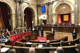Turull no menciona la República i demana diàleg a l'Estat espanyol 