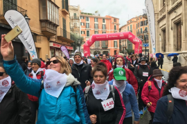 Més de 600 persones marxen per la igualtat a Palma.