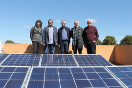 La nova instal·lació fotovoltaica de la depuradora de Llucmajor suposa un 60,7% del consum anual de la planta