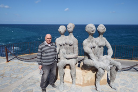 Joan Bennàssar instal·la les seves escultures als espais públics de Sóller