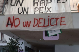 Estudiants de Sineu se solidaritzen amb els presos polítics i Valtonyc 