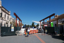 El juny l'accés a l'Estació Intermodal estarà totalment cobert per la nova estructura.