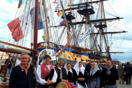 Els Xeremiers de Sóller viuen uns dies d’intercanvi cultural a la vila de Sète