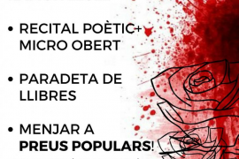 Estudiants organitzen un acte per Sant Jordi i solidari amb Valtonyc