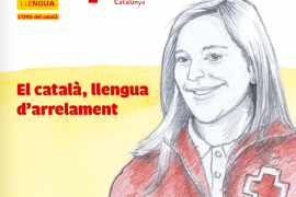 Plataforma per la Llengua i Creu Roja acosten el català a les persones refugiades