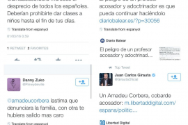 Greus amenaces i acusacions contra Amadeu Corbera