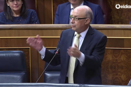 [VÍDEO] Cristóbal Montoro: «Si no li agrada RTVE, canviï de canal»