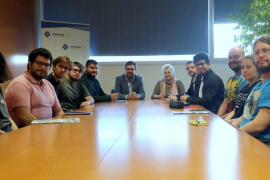 Noguera trasllada la voluntat de Cort «d'empoderar» els estudiants de la UIB 