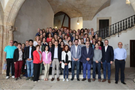 Can Balaguer acull un acte d'homenatge als funcionaris més veterans de Cort