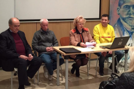 Imatge del nou secretariat de la secció locap de Palma de l’ASM.