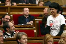 Anna Gabriel celebra el Dia de les Dones Treballadores a Mallorca