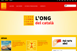 La Plataforma per la Llengua publica la web de l’entitat en occità
