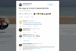 Els tuits insultants del nou ministre de Cultura del Govern espanyol: «Me cago en el puto independentista»