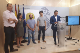 Comença la remodelació de la plaça de Sant Jordi 