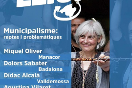 Taula rodona sobre Municipalisme amb l'exbatlessa de Badalona a Portocolom