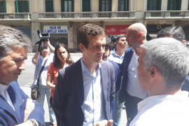 El candidat a la Presidència del PP espanyol Pablo Casado.