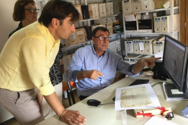 El Consell desenvolupa un projecte de catalogació i digitalització de fons històrics de 14 municipis de Mallorca