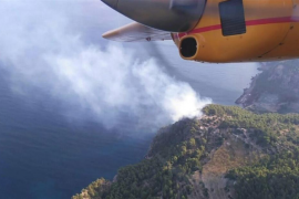 Declaren estabilitzat l'incendi de Cala Estellencs, després d'afectar 5,23 hectàrees