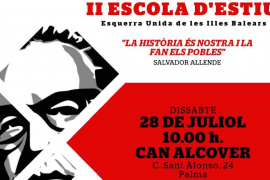 EUIB farà la seva Escola d'Estiu el proper dissabte