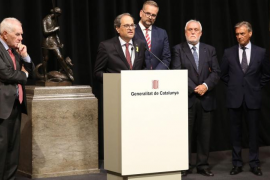 Quim Torra davant els cònsols: «Catalunya mai no renunciarà a l'autodeterminació»