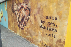 Sa Pobla s'omple de color amb el camp de treball d'art urbà.