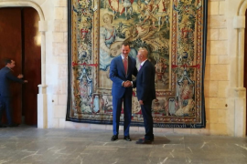 Ensenyat comenta amb Felip VI la situació dels refugiats i la necessitat de plantar cara a l'extrema dreta