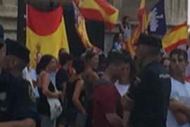 Els espanyolistes sabotegen la connexió en directe d'IB3 davant la passivitat policial