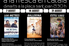 Son Servera proposa cinema a la fresca en català per a les càlides nits d’estiu 
