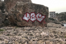 Investiguen l'aparició de noves pintades a Cala Figuera