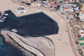 Les platges de Can Pere Antoni i Ciutat Jardí, tancades per abocaments d'aigües residuals