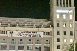 Barcelona ho té clar: «El rei espanyol no és benvingut als Països Catalans»