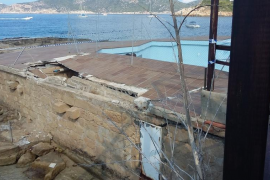 El GOB denuncia la passivitat de Costes per l'esfondrament del restaurant de Sant Elm