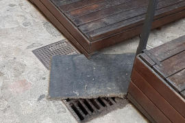 Ciutadans denuncia la pudor que fa el carreró d’en Vives