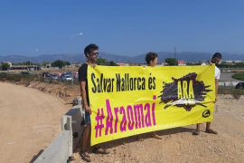 [VÍDEO] El GOB fa una altra acció de la campanya #araomai, ara a les obres del 2n cinturó