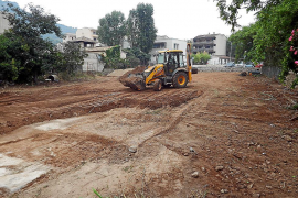 En marxa la construcció del nou aparcament de Cetre amb capacitat per a 50 cotxes