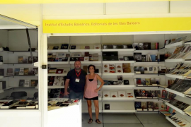 Imatge de la paradeta de les Illes Balears a la Setmana del Llibre en Català de Barcelona.